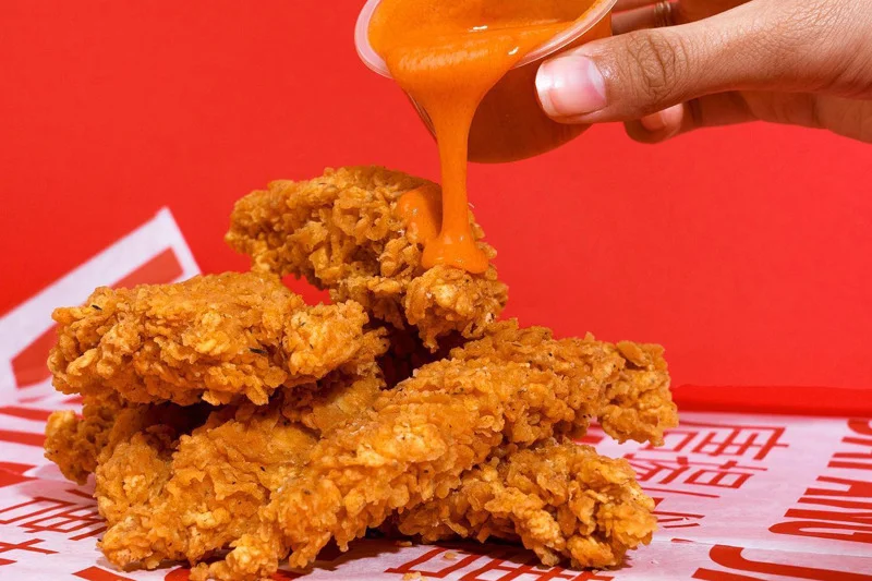 Best crispy spicy chicken tenders in Dortmund